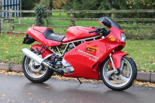 Ducati 600 SS Supersport Desmodue 1994, UK bike, just 2 owne SOLD
