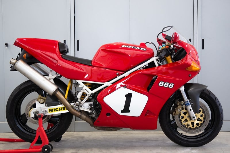1992 Ducati 888 Rosso Guida a sinistra ad Italia In vendita