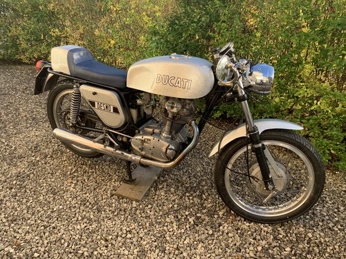 1972 Ducati 350mark3D Silvershotgun
