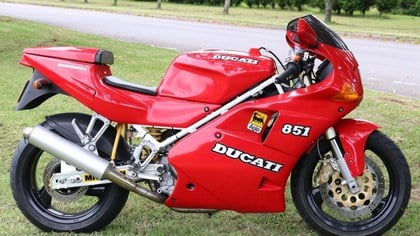 Ducati 851 Desmo 1993 UK Motorcycle Staggering Condition -BE