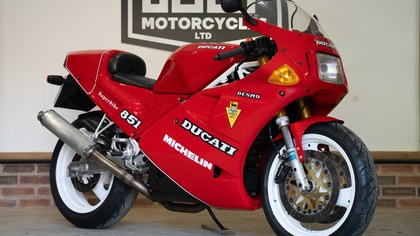 1990 Ducati 851 SP2, only 2695 miles, no.277
