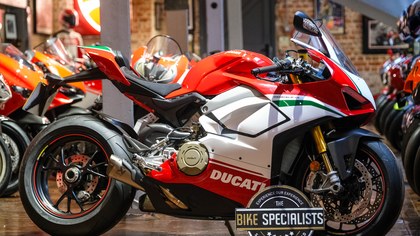 Ducati V4 Speciale Delivery Mileage Akrapovic Exhaust Fitted
