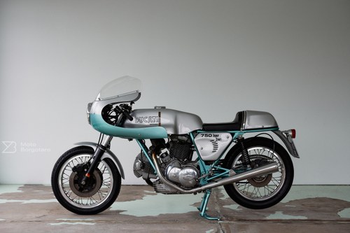 1974 Ducati 750SS Green Frame, Authenticated, Restored SÅLD