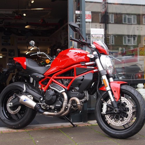 2017 Ducati M797 Plus Monster 803 CC, Mint, F.S.H + Termignoni. For Sale