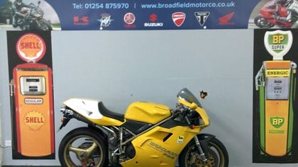 1997 R-reg Ducati 748 SPS Finished in yellow