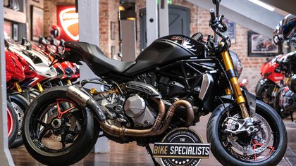 Ducati Monster 1200S Black Edition 1Owner SC Project Exhaust