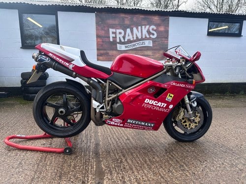1998 DUCATI 916SPS FOGGY REPLICA NUMBER 064 SOLD