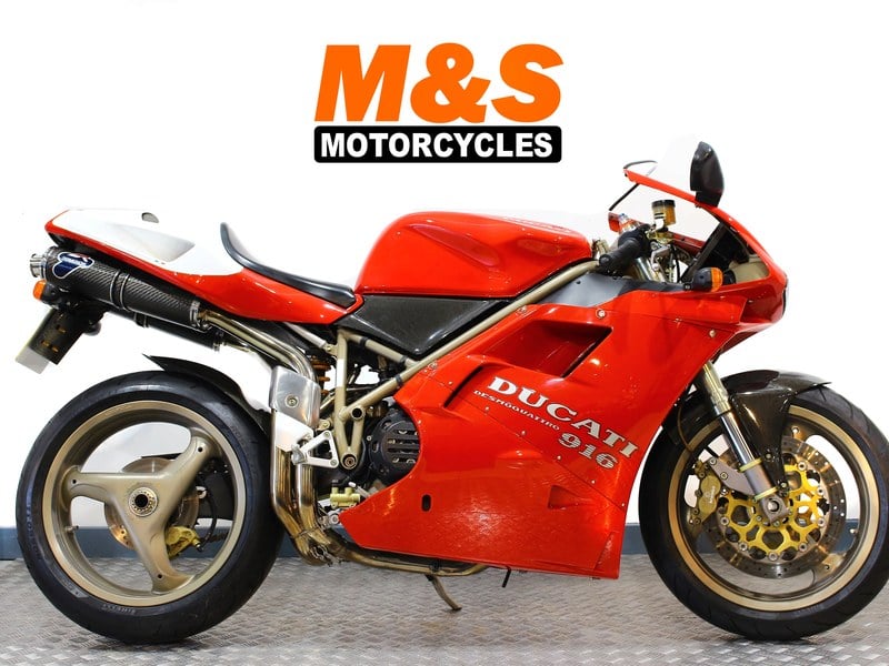 1997 Ducati 916 SP3 in red