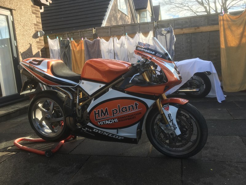 1998 Ducati 748 Orange Manual, speed in Blackburn, United