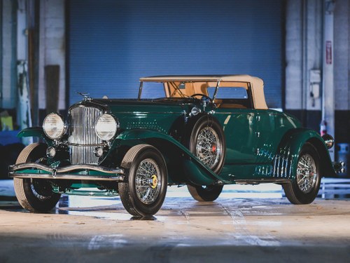 1930 Duesenberg Model J Convertible Coupe by Murphy For Sale by Auction
