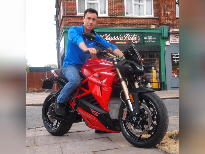 Energica EVA Ribelle P RS Electric M/C, RESERVED FOR NICK.