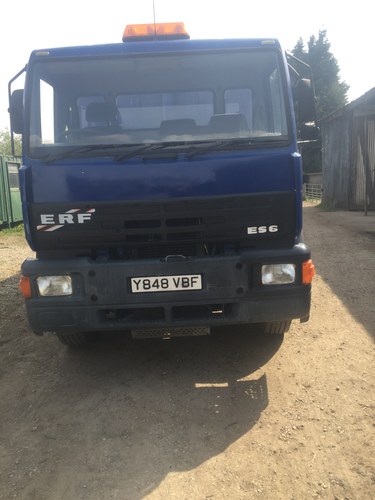 2001 ERF Tipper For Sale