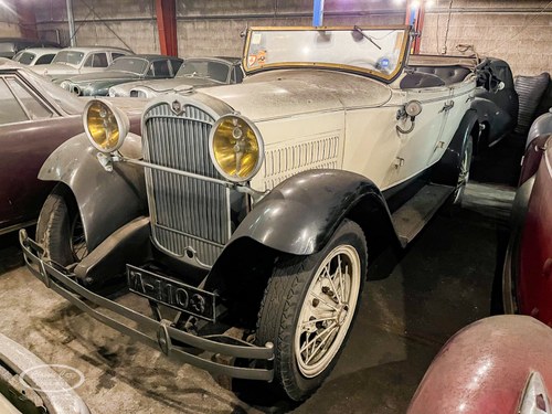 1930 Essex (USA) Super Six Roadster - Online Auction For Sale by Auction
