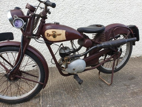 1938 Excelsior J10 Original bike Project In vendita