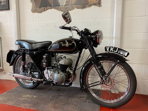 1955 EXCELSIOR TWIN MINT ALL ROUND BIKE! OFFERS PX JAMES BSA For Sale
