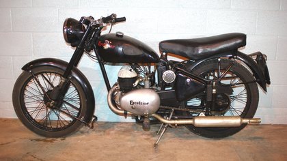 A circa 1960(?) Excelsior Talisman 250cc motorcycle