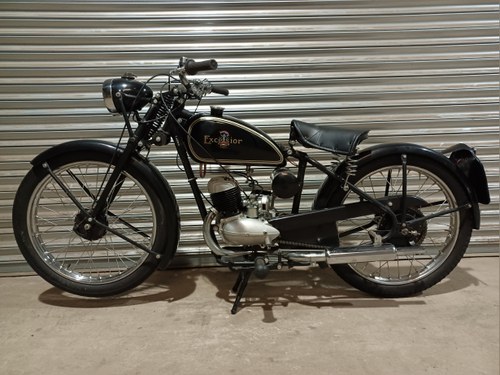 1953 EXCELSIOR CONSORT 98cc ENGINE REBUILT V5C & HISTORY FILE VERKAUFT