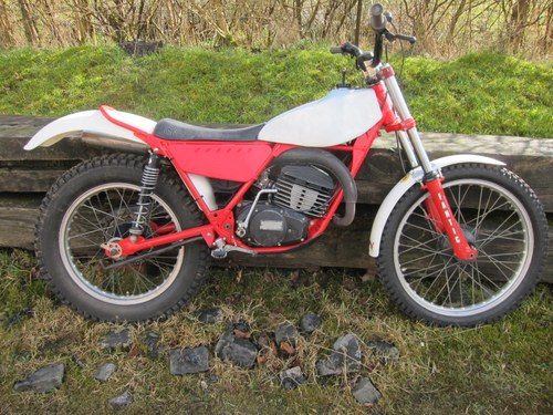 1980 Fantic 200 Trials Bike