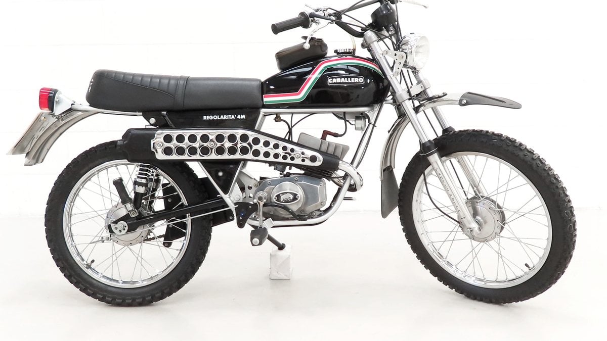 1975 Fantic Motor Caballero 50 Black Manual, speed Right Hand