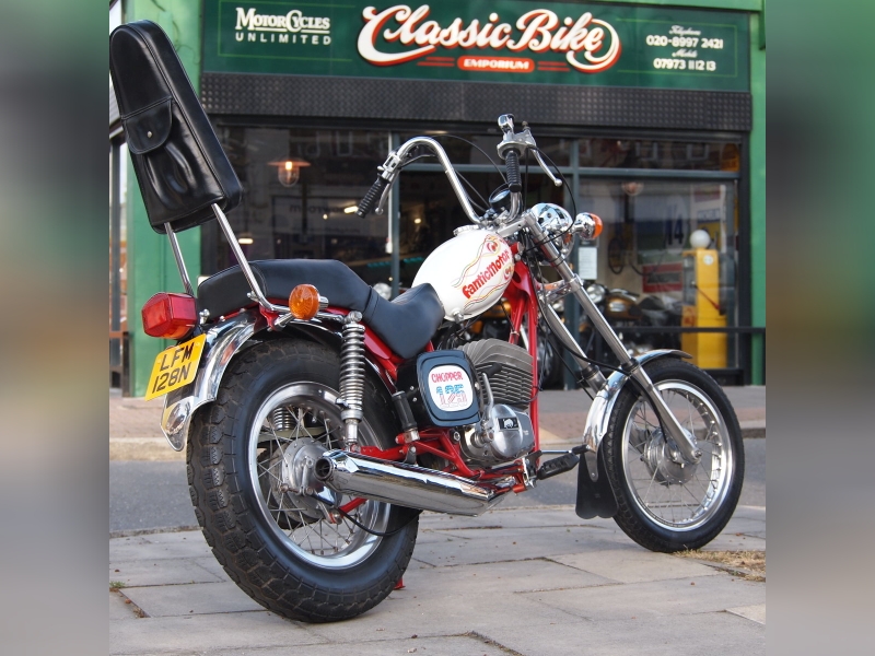 Rare Fantic Chopper 125 RESERVED FOR EAMON.