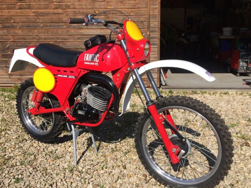 1980 Fantic caballero 125 tx150 regalatoria competizion For Sale