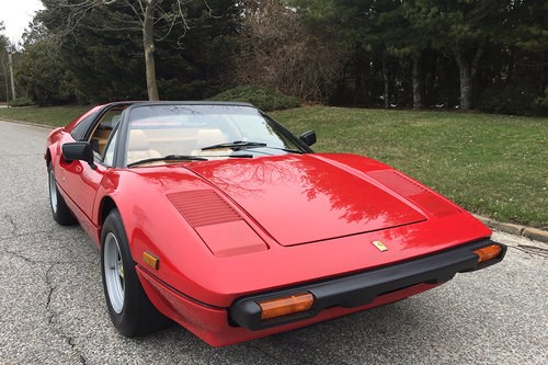 1980 Ferrari carbureted    308 GTS  with 19000 original mile SOLD