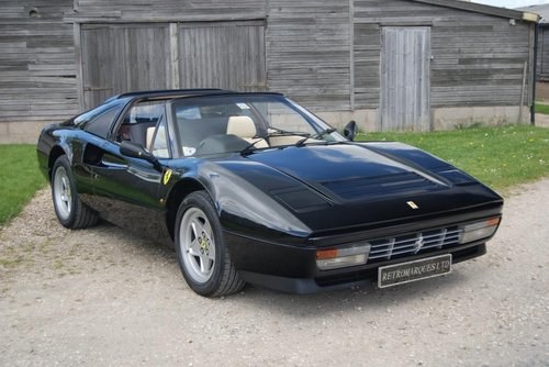 1986 Ferrari 328GTS, Black/Cream, History, 92k, Smart/usable 328 In vendita