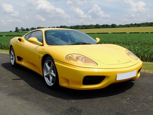 Ferrari 360 F1 Modena, 1999, RHD, FFSH, HPI Clear For Sale