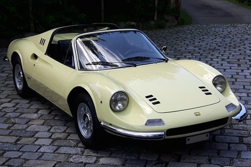 1972 Ferrari Dino 246 GTS, Classiche-certified For Sale