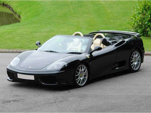 2004 Ferrari 360 Spider to Challenge Stradale Specification: For Sale by Auction