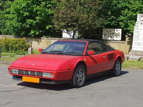 1986 Ferrari Mondial Cabriolet: 30 Jun 2018 In vendita all'asta
