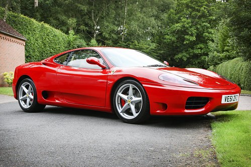 2001 Ferrari 360 Modena (Manual) For Sale by Auction
