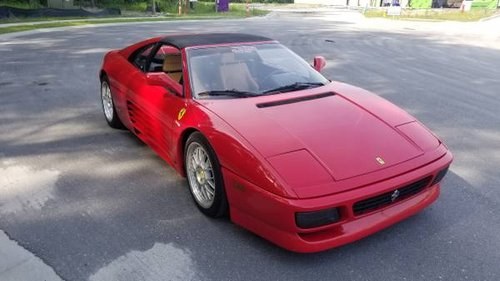 1992  Ferrari 348TS =  Engine Out Serviced T-belt + Manual  $51k For Sale