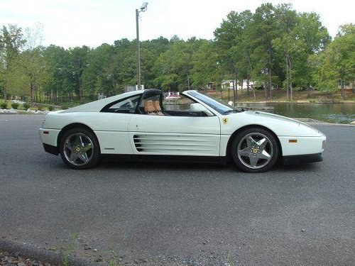1991 Ferrari 348 Ts = Clean Ivory(~)Tan 37k miles Manual $69 In vendita
