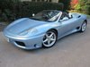 2002 SOLD-ANOTHER REQUIRED Ferrari 360 F1 spider- For Sale