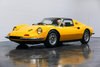 1972 Ferrari Dino 246 GTS = Yellow(~)Black AC  $339k  In vendita