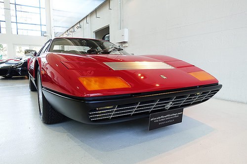 1975 AUS del., numbers matching, restored, Ferrari Classiche VENDUTO
