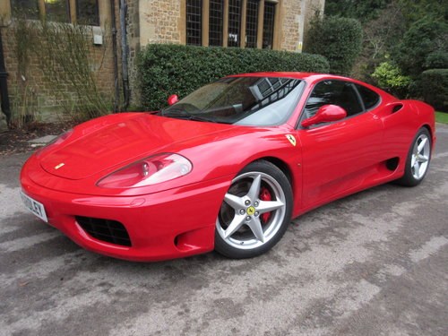 2000 Ferrari 360 F1 Modena Left hand drive Two owners/22,000 mile In vendita