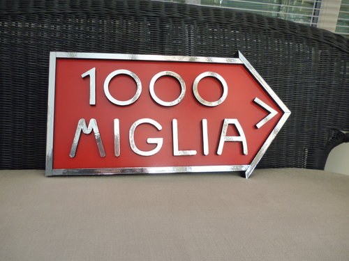 1000 Miglia 3D Wall Art In vendita