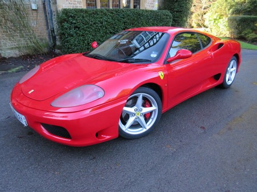 2000 SOLD-ANOTHER REQUIRED Ferrari 360 Modena-six speed manual For Sale