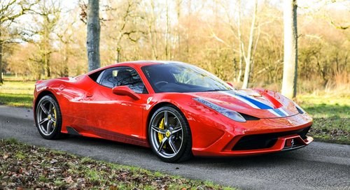 2015 Ferrari 458 Speciale with Only 1376 Miles VENDUTO