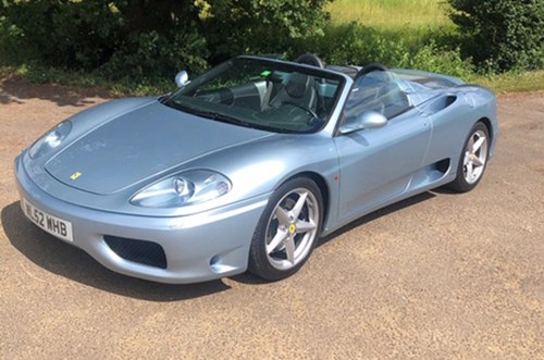2002 Ferrari 360 Spider: 16 Feb 2019 For Sale by Auction
