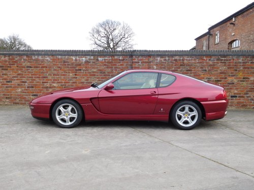 1995 Ferrari 456GT RHD Manual, 1 of 80 Chassis & Only 13,700 mls SOLD