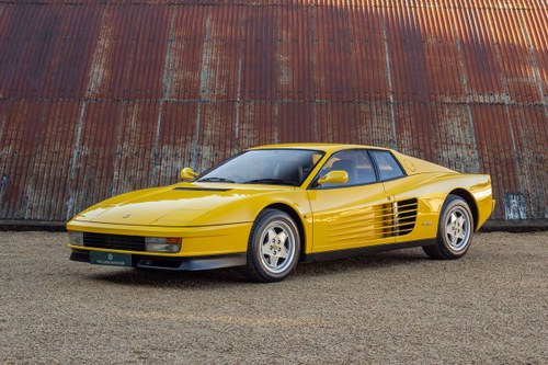 1989 Ferrari Testarossa - 1 owner, 10k miles, luggage In vendita