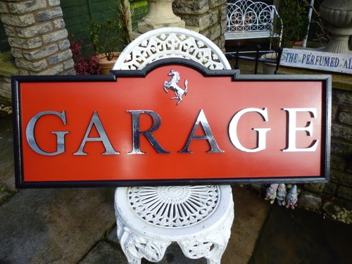 Ferrari Garage Sign For Sale