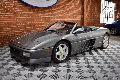 1994 Ferrari 348 Spider = 5 speed 24k miles Grey $54.5k For Sale