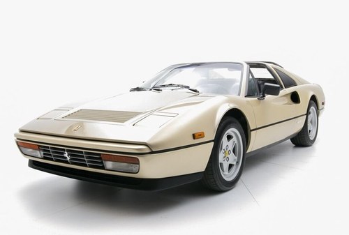 1987 Ferrari 328 GTS = clean Gold(~)Black 41k miles $69k For Sale