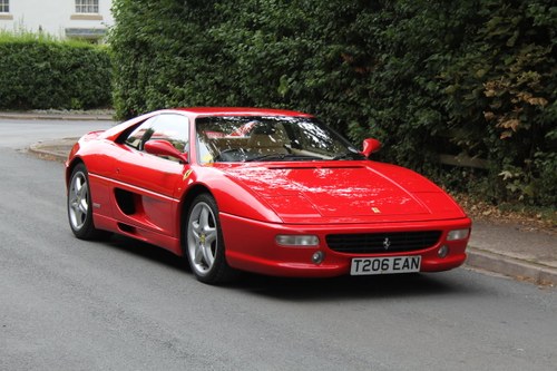 1999 Ferrari 355 GTB, RHD UK car with ONLY 30,300 Miles, FSH For Sale