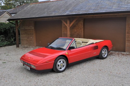 1990 Ferrari Mondial 3.4 T- 21,000 miles from new In vendita