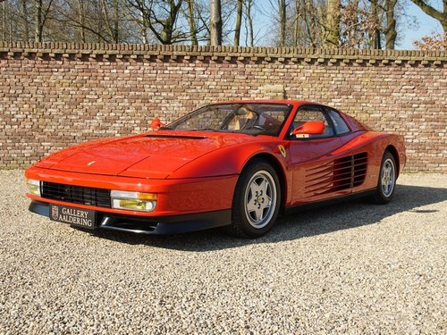 1991 Ferrari Testarossa only 46.761 km In vendita